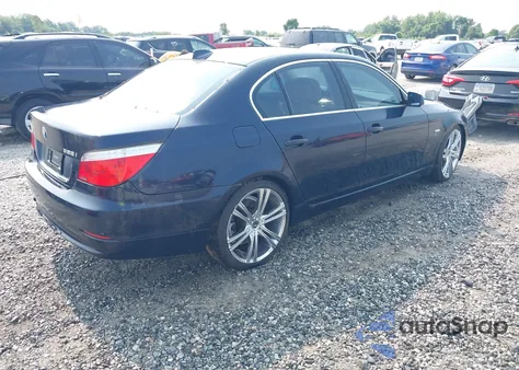 2008 BMW 528I из США, поврежденный, VIN WBANU53518CT16822